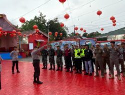 Personel Gabungan Amankan Perayaan Imlek Tahun 2025 di Bangka Barat