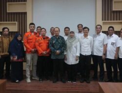 Kunker ke BWS Babel, Bupati Algafry Keluhkan Soal Abrasi Pantai Penyak