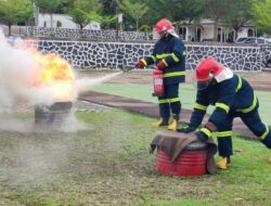 Semarak Peringatan Bulan K3 Nasional, PT Timah Gelar Lomba Penanganan Kebakaran dan 5R