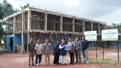 Dukung Pendidikan Keagamaan, PT Timah Serahkan Bantuan ke Pondok Pesantren Ma’had Tahfizul Quran Daarul Iman Desa Kimak