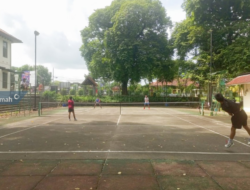 Tingkatkan Prestasi Atlet Tenis, PT Timah Siapkan Lapangan Tenis untuk Masyarakat Berlatih