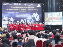 Perayaan Natal Oikumene PT TIMAH Tbk dan Anak Perusahaan, Pererat Silaturahmi dan Berbagi Kepada Rumah Ibadah