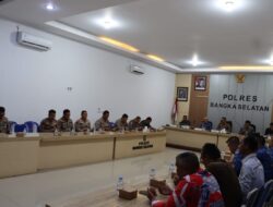 Forkopimda Nyatakan Komitmen Perangi Keberadaan Geng Motor di Bangka Selatan