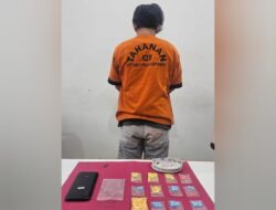 Miliki 126 Butir Pil Ekstasi, Afon Diamankan Ditresnarkoba Polda Babel