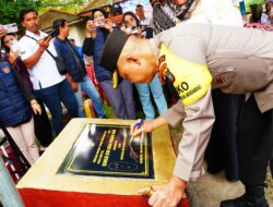 Wujud Kepedulian kepada Masyarakat, Kapolda Babel Resmikan Bantuan Sumur Bor di 2 Desa