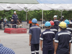 Keseruan Peringatan Bulan K3 Nasional 2025 di PT Timah Area Bangka Utara, Gelar Apel Hingga Bagi Sembako untuk Masyarakat