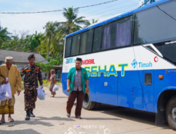 Kolaborasi PT Timah dan GP Ansor, Hadirkan Mobil Sehat dan Sembako Bagi Masyarakat di Wilayah Pesisir