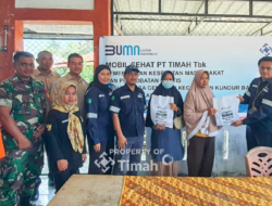 Mobil Sehat PT Timah Permudah Akses Kesehatan Bagi Masyarakat Dusun I Desa Gemuruh, Ratusan Warga Ikut Berobat