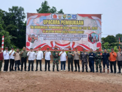 Sinergi dengan TNI, PT Timah Dukung Program TMMD ke 123 di Kabupaten Bangka Barat