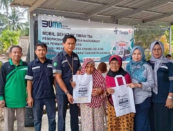 Sambut Bulan Ramadan Mobil Sehat PT Timah Berikan Layanan Bagi Masyarakat Desa Sawang Selatan
