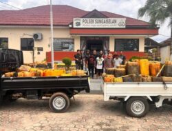 Polsek Sungai Selan Bongkar Praktik Penyelewengan BBM Bersubsidi