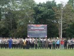Polres Bangka Tengah Kerahkan 130 Personel Amankan Idulfitri 1446 H
