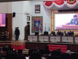 DPRD Babel Gelar Rapat Paripurna Penyampaian LKPJ Dan Pembentukan Pansus Tata Kelola Pertimahan