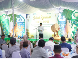 Rangkaian Safari Ramadan PT Timah Ditutup di Area Bangka Selatan, Silaturahmi dan Berikan Santunan Bagi Masyarakat