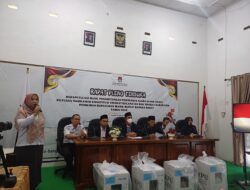 Pasca PSU, KPU Bangka Barat Laksanakan Rapat Pleno Terbuka Rekapitulasi