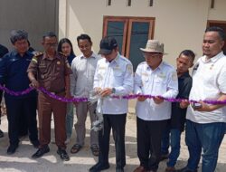 Bupati Algafry Resmikan 119 Unit Rumah Layak Huni di Desa Kurau dan Kurau Barat