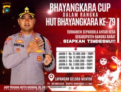 Polres Bangka Barat Bakal Gelar Turnamen Sepak Bola Antardesa, Total Hadiah Puluhan Juta