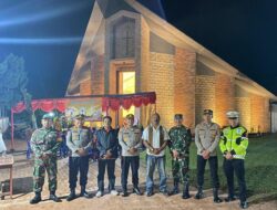 Kapolres dan Dandim Basel Cek Pengamanan Ibadah Paskah di Toboali dan Payung