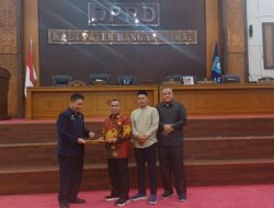 Pemkab Bangka Barat Sampaikan Tiga Raperda ke DPRD