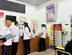 Sidak Sejumlah OPD, Wabup Debby Pastikan Kualitas Pelayanan Publik Tetap Berjalan Maksimal