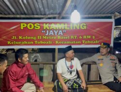 Kapolres Bangka Selatan Sambangi Poskamling, Wujudkan Kamtibmas Bersama Warga