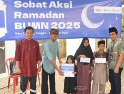 Berbagi Berkah Ramadan, PT Timah Santuni Ribuan Anak Yatim di Tiga Provinsi