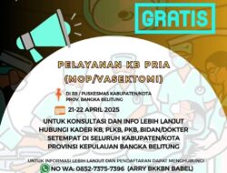 Pecahkan Rekor Muri, BKKBN Babel Akan Gelar Pelayanan MOP Serentak Seluruh Indonesia