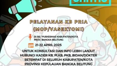 Pecahkan Rekor Muri, BKKBN Babel Akan Gelar Pelayanan MOP Serentak Seluruh Indonesia