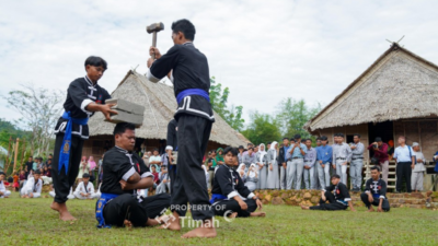Lestarikan Tradisi Lewat Wisata Edukatif, PT Timah Bersama Lembaga Adat Mapur Hadirkan Kampung Adat Gebong Memarong