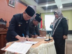 DPRD Bangka Tengah Gelar Rapat Paripurna Penandatanganan Nota Kesepakatan RPJMD