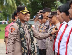 Kapolres Bangka Barat Kunker ke Polsek Mentok
