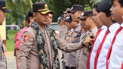 Kapolres Bangka Barat Kunker ke Polsek Mentok