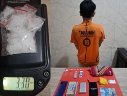 Kembali Berulah, Residivis Narkoba di Basel Diciduk Polisi, 3,30 Gram Sabu Diamankan