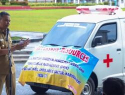 Pemkab Bangka Terima Bantuan 2 Unit Ambulans untuk Desa Cit dan Deniang