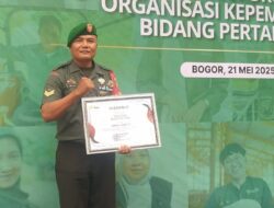 Serka Irfan, Babinsa Koramil 432-02/Payung Dianugerahi Penghargaan Babinsa Inspiratif dari Kementan RI