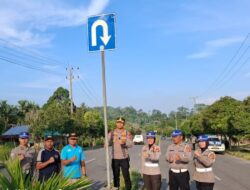 Sering Terjadi Kecelakaan, Tikungan di Jalan Imam Bonjol Mentok Dipasang Rambu Lalu Lintas