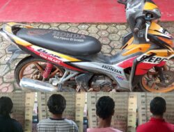 Eks Napi Nusa Kambangan Kembali Berulah, Curi Motor Mantan Majikan di Toboali untuk Beli Sabu
