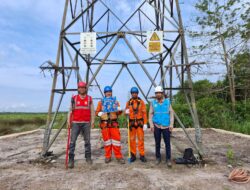 PLN ULTG Belitung Edukasi Warga soal Risiko Bermain Layang-Layang di Dekat SUTT