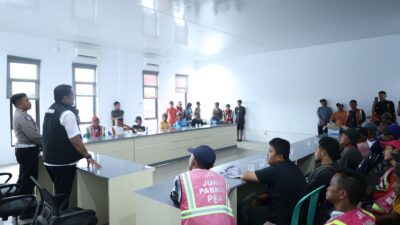 Tertibkan Puluhan Juri Parkir di Pangkalpinang, Polda Babel Berikan Pembinaan dan Edukasi