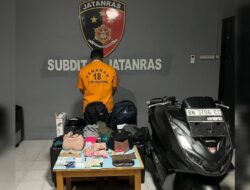 Pelaku Jambret Beraksi Di Pangkalpinang Berhasil Di Bekuk Tim Satgas Gakkum Polda Babel, Uang Hasil Curian Digunakan Bayar Pinjol