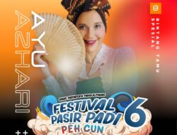 Ayu Azhari Tampil di Festival Pasir Padi 6, Pj Wali Kota Dorong Promosi Wisata Pangkalpinang Lebih Luas