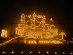 Bersama Warga, PT Timah Jaga Tradisi Lampu Colok di Kabupaten Karimun