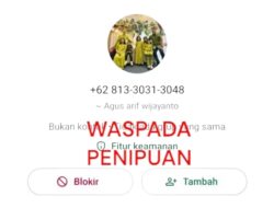 Akun WhatsApp Palsu Catut Nama Kapolres Basel, AKBP Agus Arif Minta Warga Waspada Penipuan