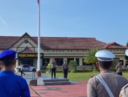 Kapolres Bangka Barat Pimpin Apel Kesiapan Personel Pengamanan Peringatan Hari Buruh