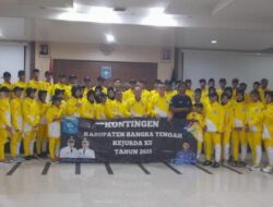 ‎Bupati Algafry Lepas Kontingen Bangka Tengah Ikuti Kejurda XII Tingkat Provinsi Babel 