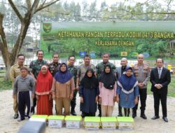 Kunjungi Babel, KSAD Jenderal Maruli Simajuntak Tekankan Pentingnya Kemandirian Pangan Daerah