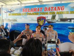 Direktorat Polairud Polda Babel Temukan 11,5 Kg Sabu Di Pesisir Pantai Labu Belinyu, Kapolda : Pemilik Barang Haram Masih Diselidiki