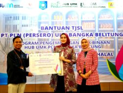 GM PLN Babel dan Ketua Dekranasda Babel Buka BIMTEK Sertifikasi Halal MUI, Bantuan TJSL PLN Bagi Pelaku UMKM Jelang Idul Adha