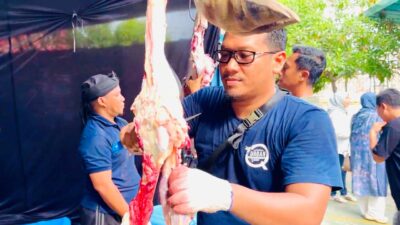 PLN Babel Bagikan Lebih dari Seribu Paket Daging Qurban dalam Momen Idul Adha 1446 H
