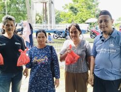 Semangat Berbagi Karyawan PT Timah di Momen Idul Adha, Warga Kesatuan Islam Tionghoa hingga Petugas Kebersihan Terima Daging Kurban